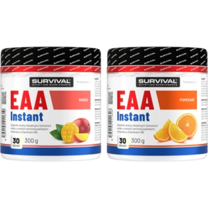 Survival EAA Instant AKCE 1+1 300 g mango + 300 g pomeranč obraz