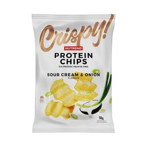 Nutrend PROTEIN CHIPS sour cream and onion 50 g obraz