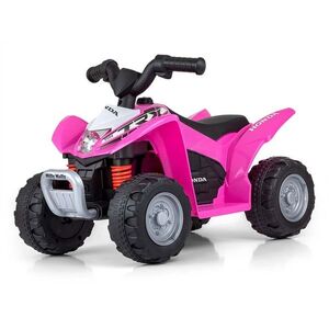 Milly Mally Honda TRX 250X – dětská elektrická čtyřkolka 6V s akumulátorem - růžová obraz