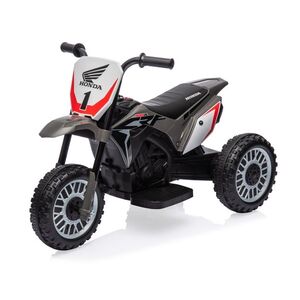 Milly Mally Dětská elektrická motorka Honda CRF450R tříkolka 6V - šedá obraz