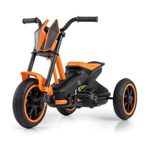 Milly Mally Dětská motokára RIDER – šlapací gokart, 3+, nosnost 30 kg - oranž obraz