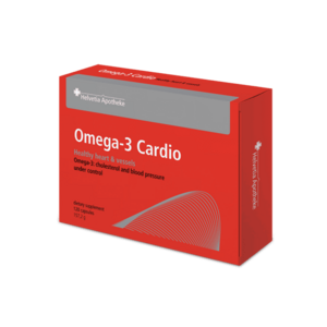 Helvetia Apotheke Omega-3 Cardio 120 kapslí obraz