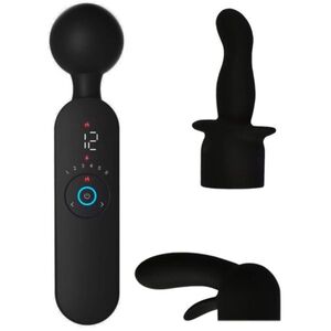 Couples Choice Nahřívací masážní hlavice Couple Play, nástavce 21cm obraz