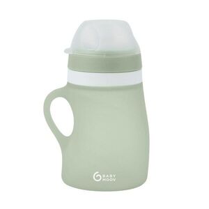 Babymoov silikonová láhev 150ml Green obraz