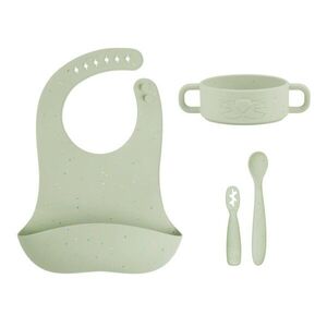Babymoov silikonová jídelní sada Baby First MEAL SET Mini Arty obraz