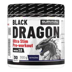 Survival Black Dragon Ultra Stim Pre-workout 300 g ostružina obraz