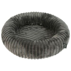 Dog Fantasy Pelech Stripe kulatý šedivý 70cm obraz