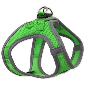 Dog Fantasy Postroj Puppy XL limetka 53-58cm obraz