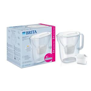 BRITA Style Essential XL 3, 6 l filtrační konvice + 3 filtry bílá obraz