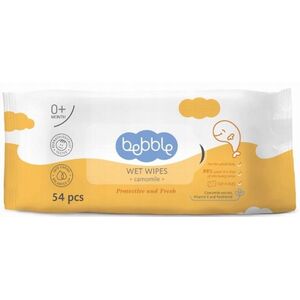 Bebble Výhodné balení - Vlhčené čistící ubrousky s heřmánkem - 3x 54 ks obraz