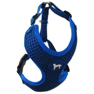 ACTIVE DOG Postroj Mellow L tm. modrý 2x45-65cm obraz
