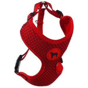 ACTIVE DOG Postroj Mellow L červený 2x45-65cm obraz