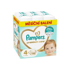 Pampers Premium Care vel. 4 9-14 kg dětské pleny 156 ks obraz