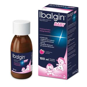 Ibalgin Baby 20 mg/ml suspenze 100 ml obraz