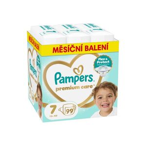Pampers Premium Care vel. 7 15+ kg dětské pleny 99 ks obraz