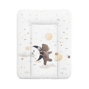 Ceba Měkká přebalovací podložka 50×70 cm Basic – na komodu - Medvídek a měsíc obraz