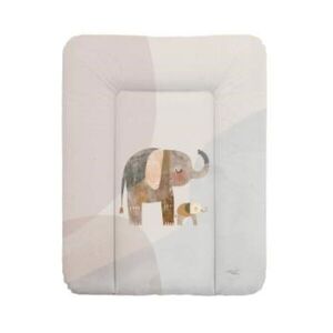 Ceba Měkká přebalovací podložka 50×70 cm Basic – na komodu pro miminko - Sloni obraz