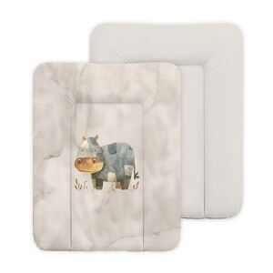 Ceba Měkká přebalovací podložka 50×70 cm Basic – na komodu pro miminko - Hroch obraz