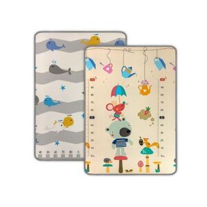 Milly Mally Pěnový koberec 180x120 cm Kinder Bear and Whales obraz