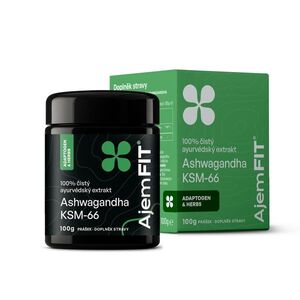 AjemFIT Ashwagandha KSM66® v prášku - 100g obraz