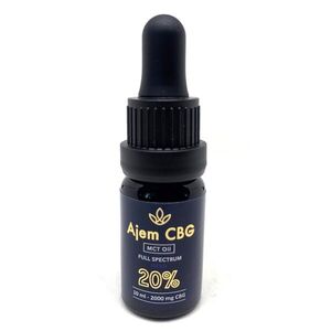 AjemFIT Fullspectrum CBG 20% (MCT olej) - 10ml obraz