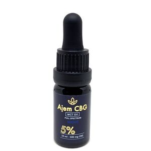 AjemFIT Fullspectrum CBG 5% (MCT olej) - 10ml obraz