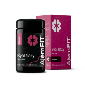 AjemFIT Raw Býčí Žlázy - 80 kapslí - 28g obraz