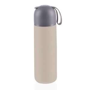 Zopa Termoska na tekutiny se silikonovým držákem 400 ml, Cookie beige 8 obraz