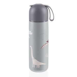 Zopa Termoska na tekutiny se silikonovým držákem 400 ml, Dino 5 obraz