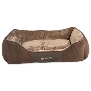 Scruffs Pelech Chester Box Bed čokoládový XL 90x70cm obraz