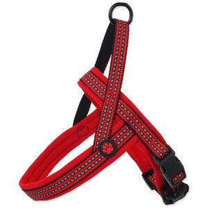 ACTIVE DOG Postroj Neoprene S/M červený 2x52-60cm obraz