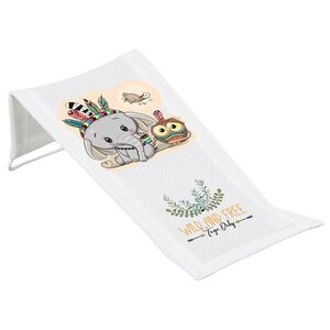 Tega Baby Lehátko do vany látkové Wild and Free Little Elephant - white obraz