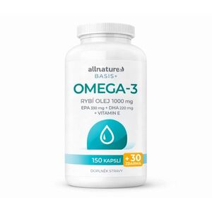 Allnature Basis + Omega 3 150+30 kapslí obraz