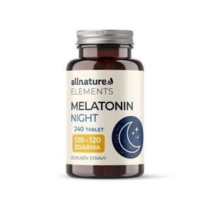 Allnature Elements Melatonin night 240 tablet obraz