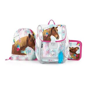 Oxybag Školní set 3ks PREMIUM LIGHT kůň romantic obraz
