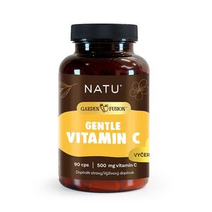 NATU Garden Fusion Gentle Vitamin C 500 mg 90 kapslí obraz