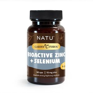 NATU Garden Fusion Bioaktivní zinek, selen a extrakt ze zeleného čaje 90 kapslí obraz
