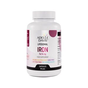 Adelle Davis Liposomal Iron Fe 14 mg 60 kapslí obraz