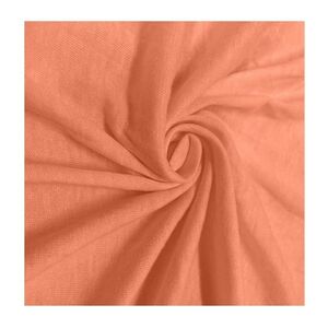 Povlečeme vše Prostěradlo Jersey Lux 90x200 cm meruňková obraz