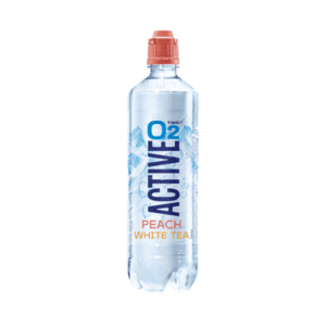 Active O2 peach white tea 750 ml obraz