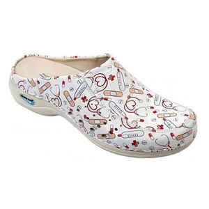 Nursing Care BERLIM WG4AF25 pracovní kožená pratelná obuv unisex health 10, vel: 44 obraz