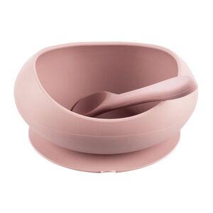 Zopa Silikonová miska se zvýšenými okraji a přísavkou, Old Pink 4 obraz
