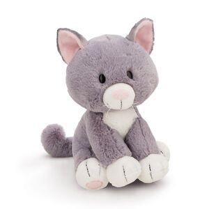 Nici Plyš Kočka šedá 20cm, GREEN obraz