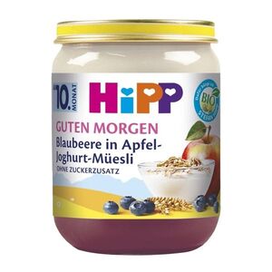 Hipp BIO Müsli s jablkem, borůvkami a jogurtem 160 g obraz
