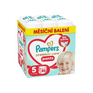 Pampers Premium Care Pants vel. 5 11-17 kg plenkové kalhotky 80 ks obraz