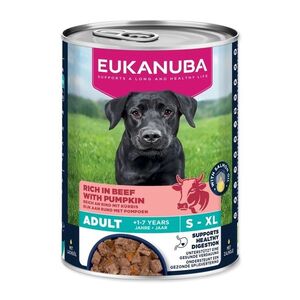 Eukanuba Adult konzerva bohatá na hovězí s dýní 400 g obraz