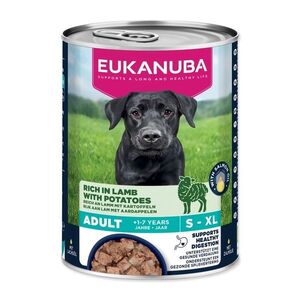 Eukanuba Adult konzerva bohatá na jehněčí s bramborami 400 g obraz