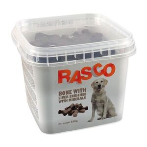 Rasco Pochoutka kost kalciová s játry 2, 5 cm 550 g obraz