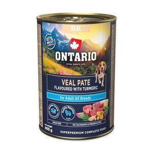 Ontario Adult telecí pate s příchutí kurkumy konzerva 400 g obraz