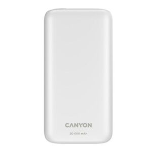 Canyon Power Bank PB-301, 30000mAh, bílá obraz